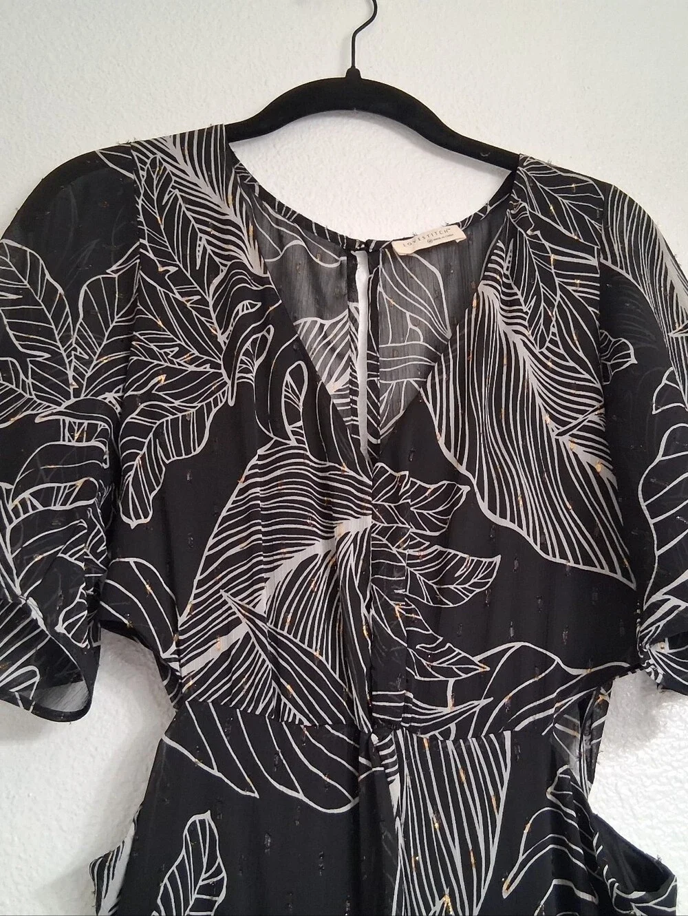 Lovestitch Boho Maxi Dress With Side Cutouts    Size M
